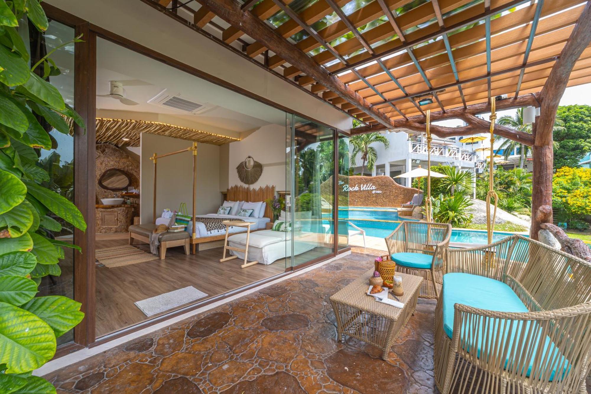 The Rock Samui Beach Resort Lamai Beach  Bagian luar foto