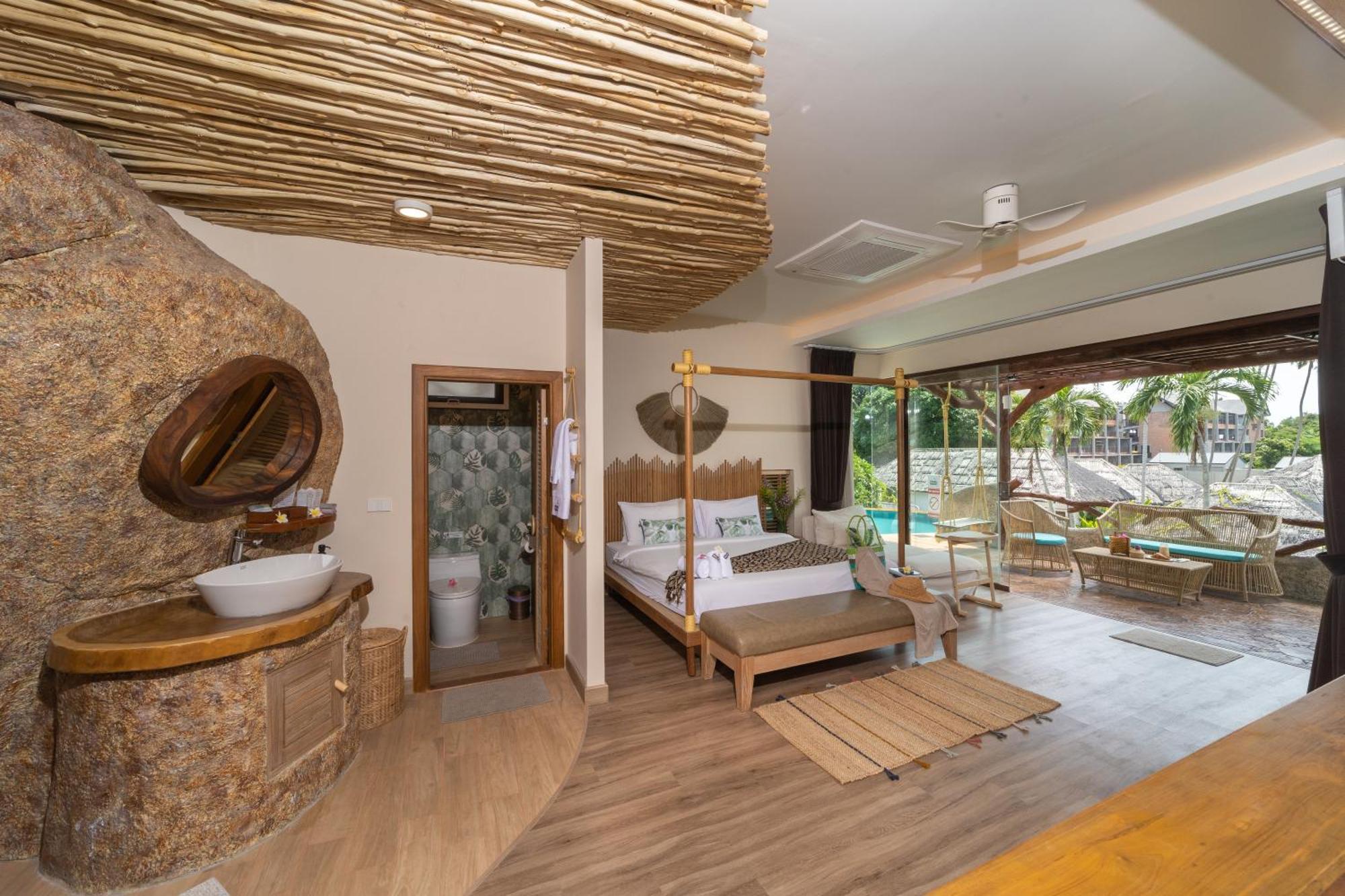 The Rock Samui Beach Resort Lamai Beach  Ruang foto