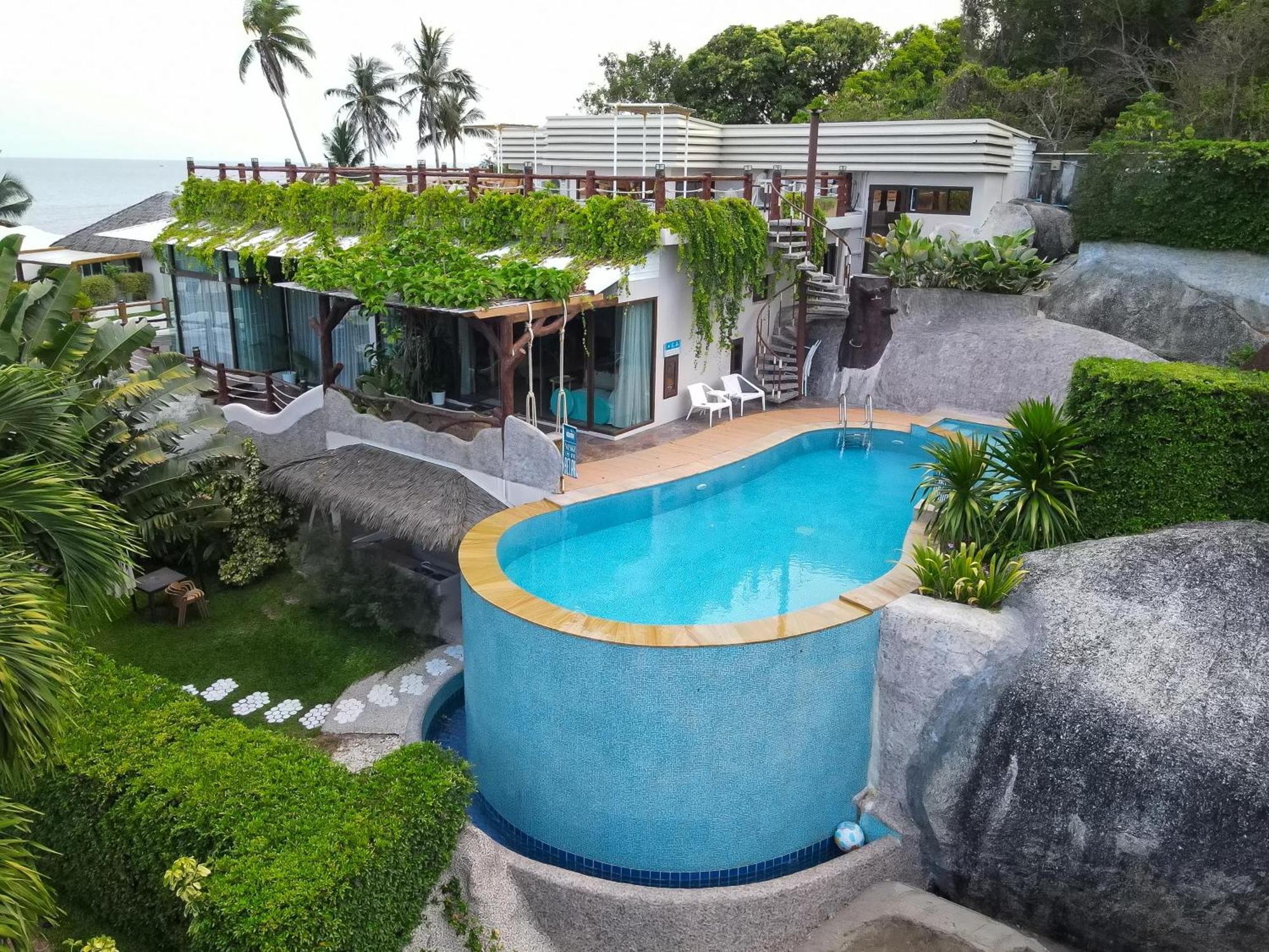 The Rock Samui Beach Resort Lamai Beach  Bagian luar foto